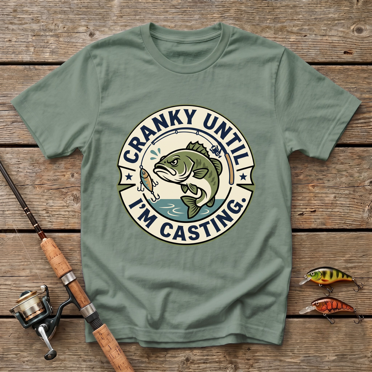 Cranky Until Casting T-Shirt