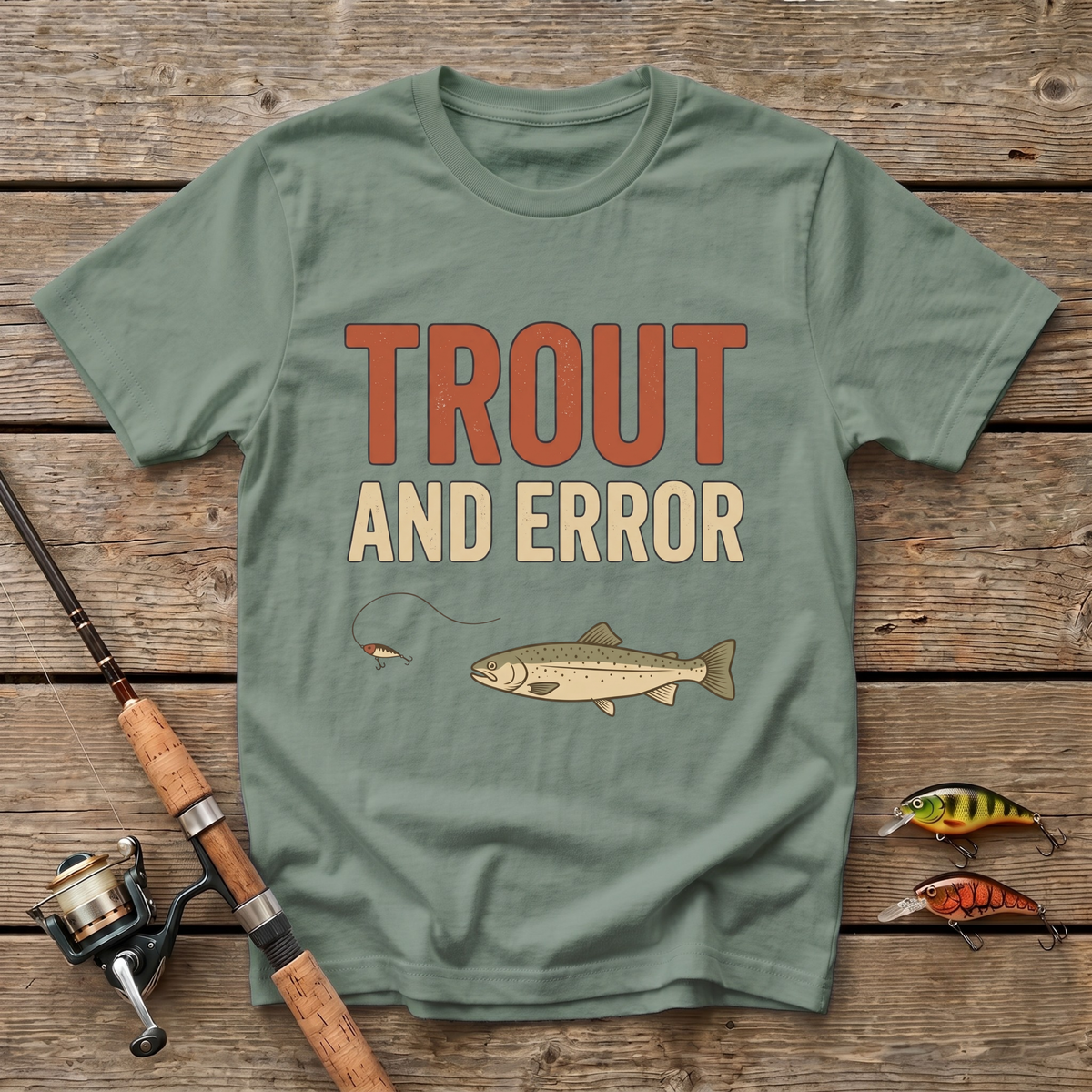 Trout And Error T-Shirt
