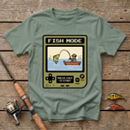 Fish Mode, Press Cast To Start T-Shirt