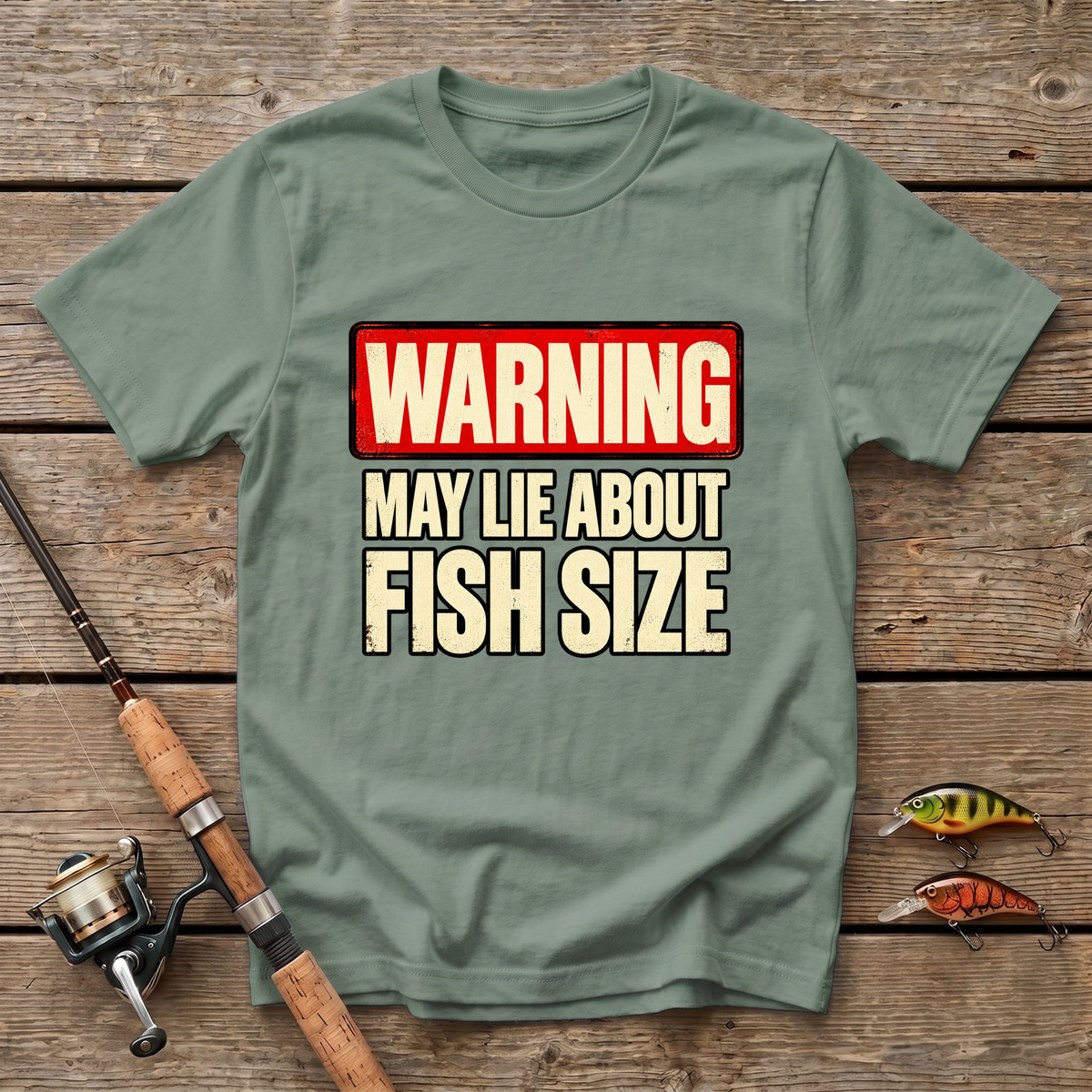 Fish Size T-Shirt