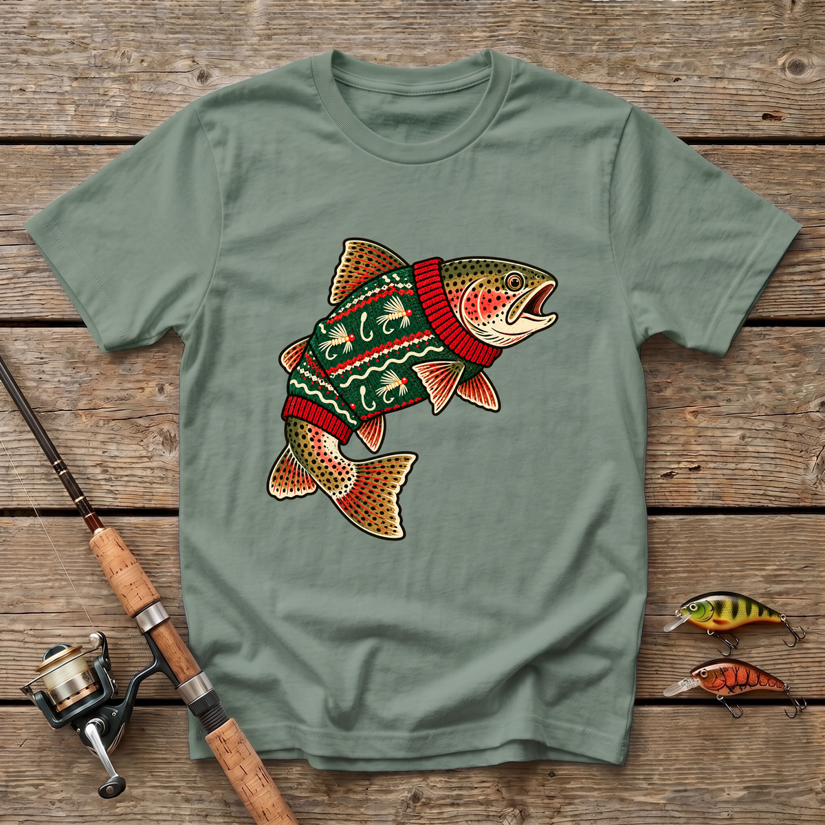 Trout Sweater T-Shirt