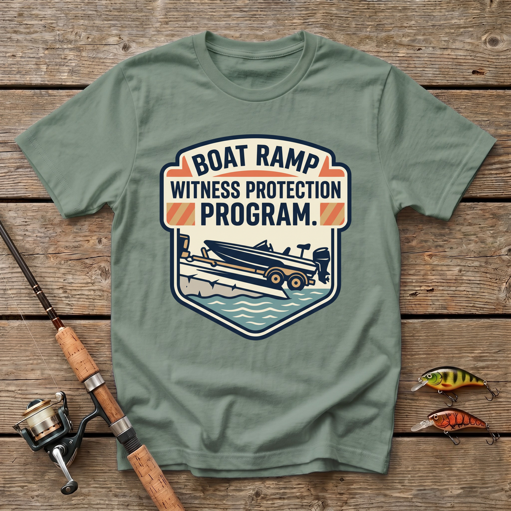 Boat Ramp Witness Protection T-Shirt
