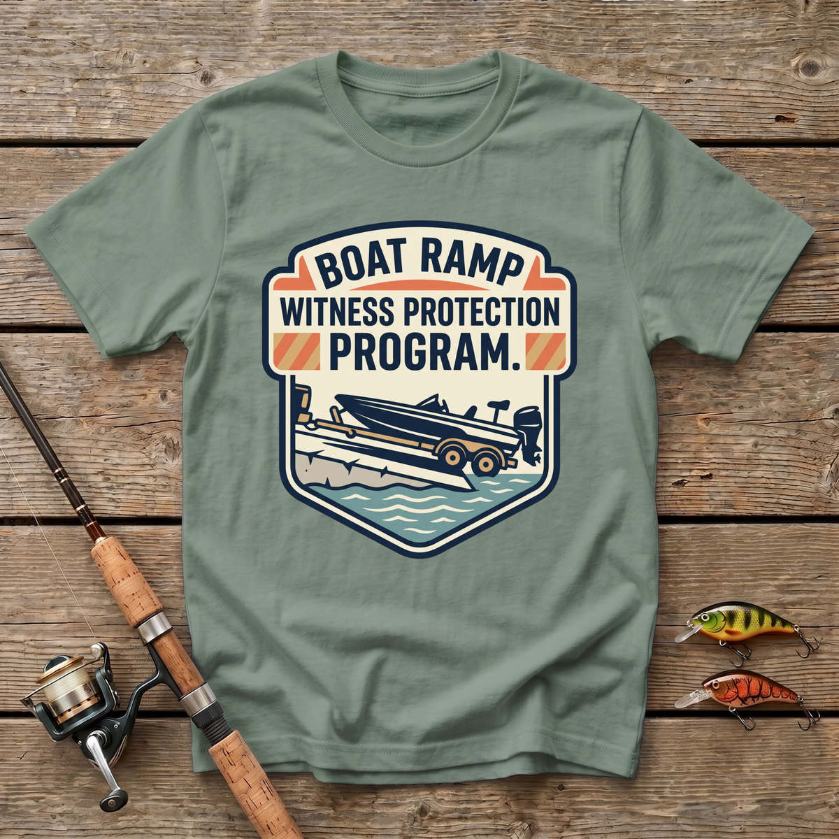 Boat Ramp Witness Protection T-Shirt