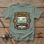 Fishing Simulator. Press X To Waste The Whole Day T-Shirt
