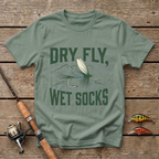 Dry Fly, Wet Socks T-Shirt