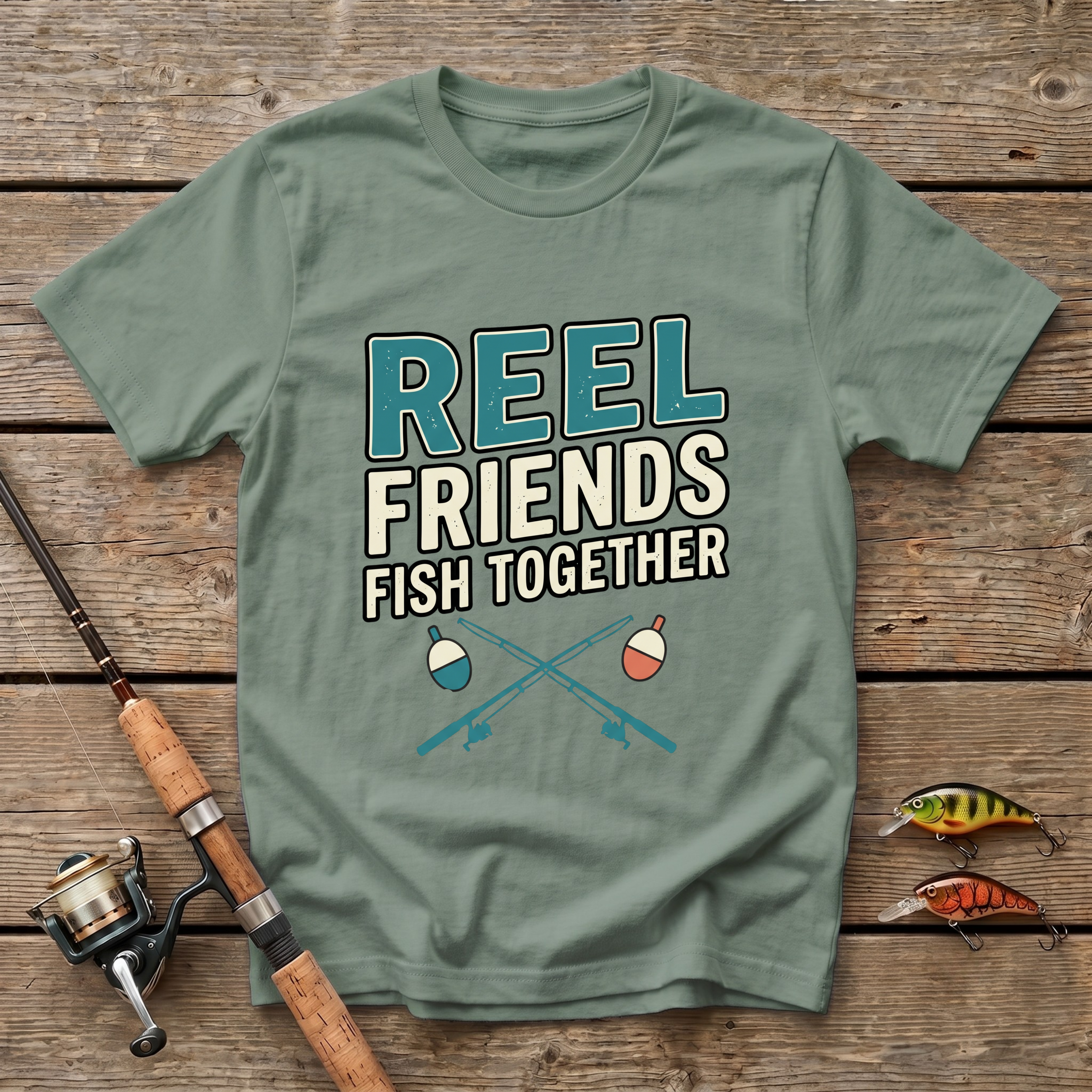 Reel Friends Fish Together T-Shirt