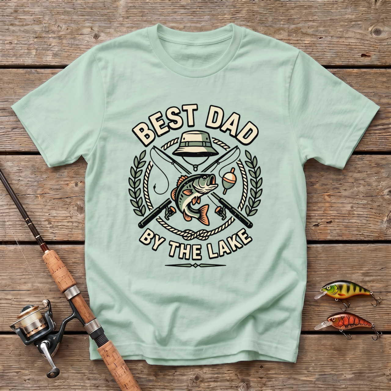 Best Dad By The Lake T-Shirt