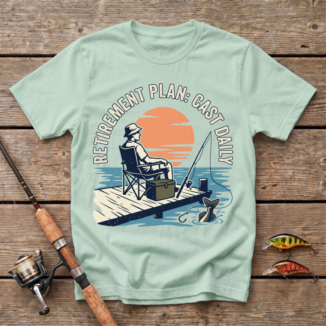 Retirement Plan: Cast Daily T-Shirt
