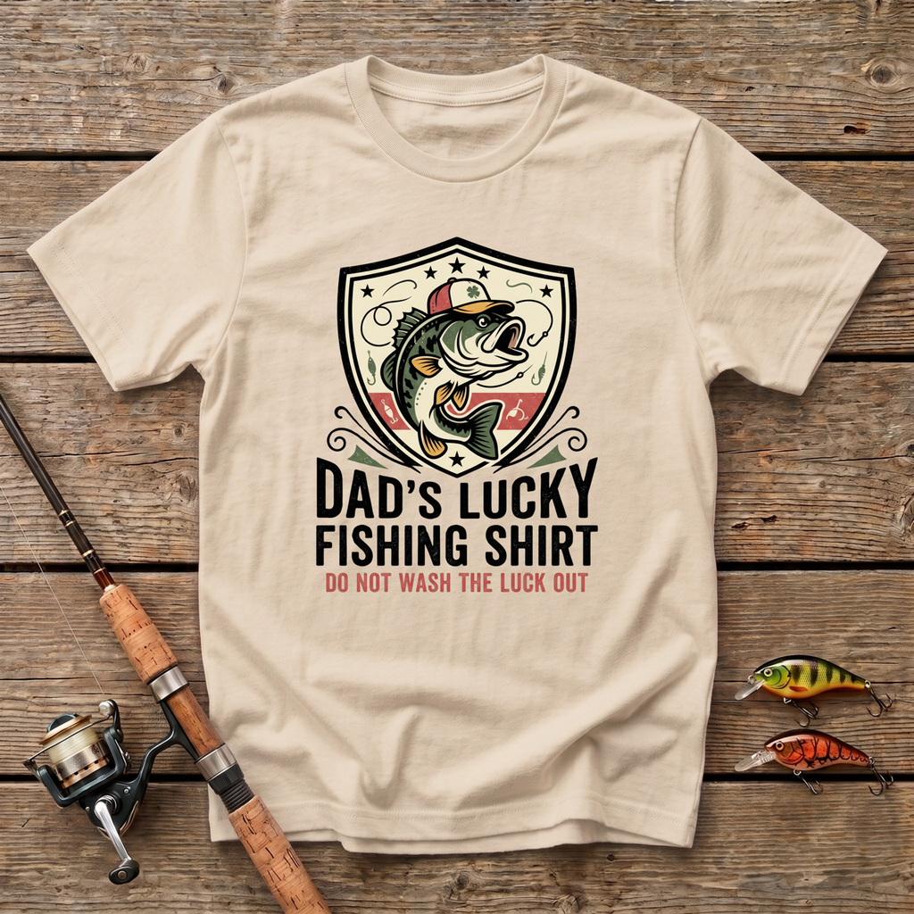 Dad's Lucky Fishing Shirt T-Shirt