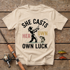 She Casts Her Own Luck T-Shirt