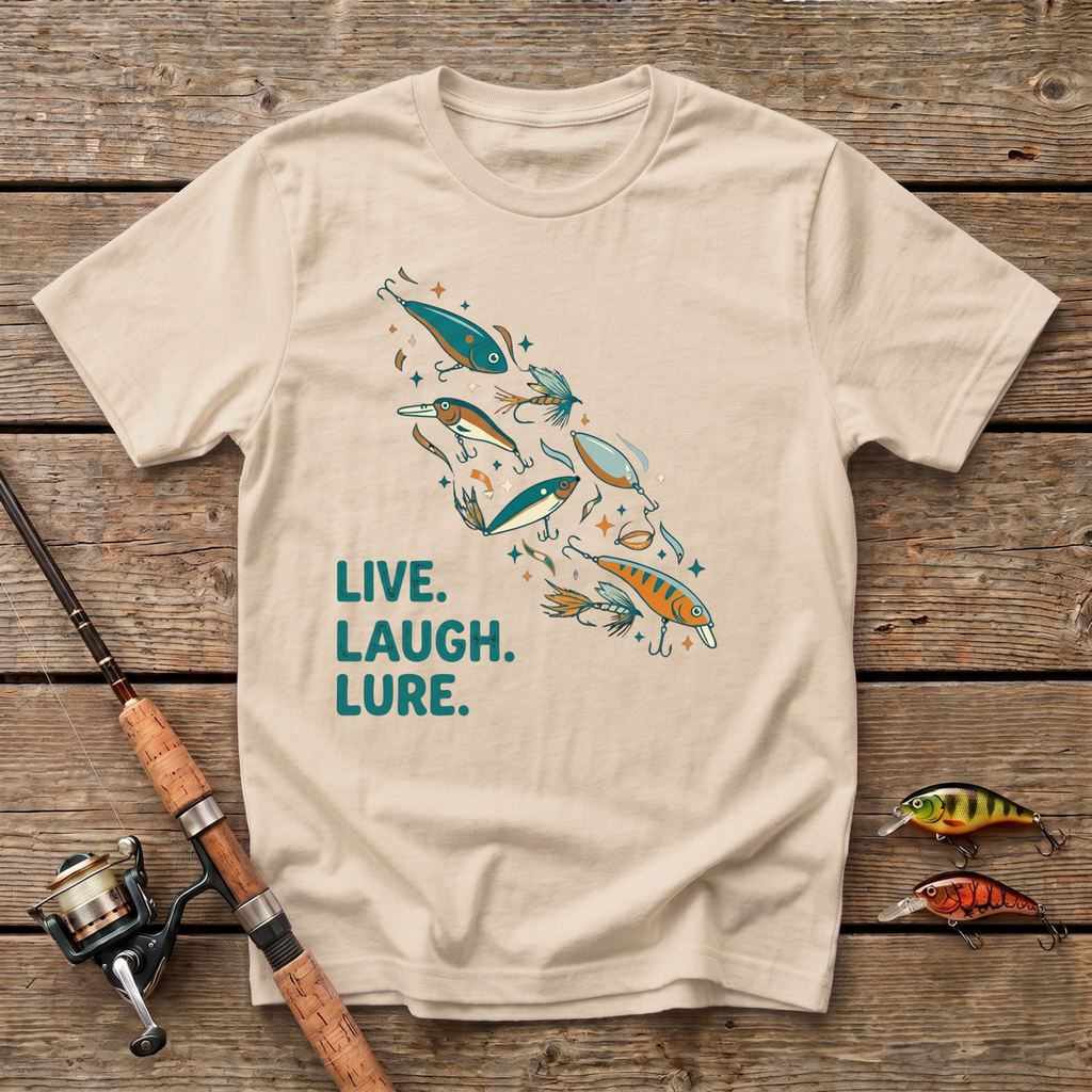 Live. Laugh. Lure T-Shirt