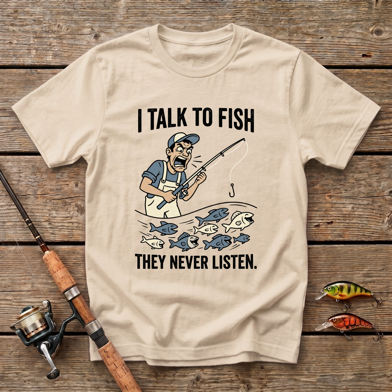 I Talk To Fish, They Never Listen T-Shirt
