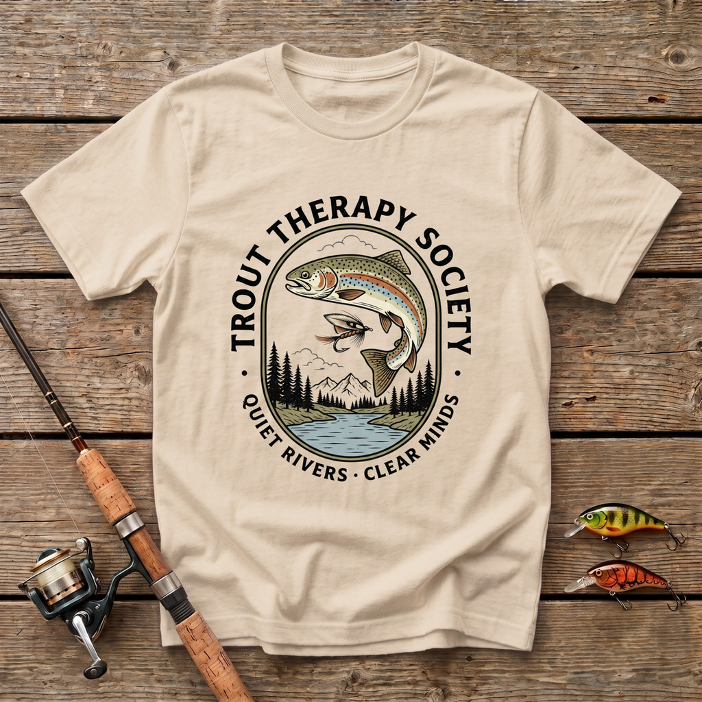Trout Therapy Society T-Shirt