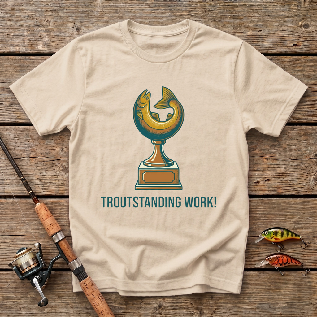 Troutstanding Work T-Shirt