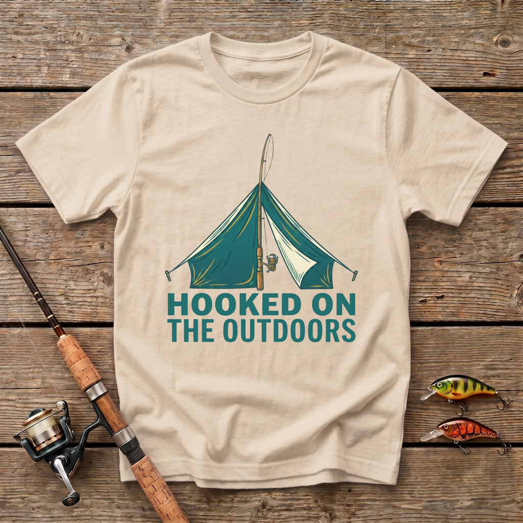 Hooked On The Outdoors T-Shirt