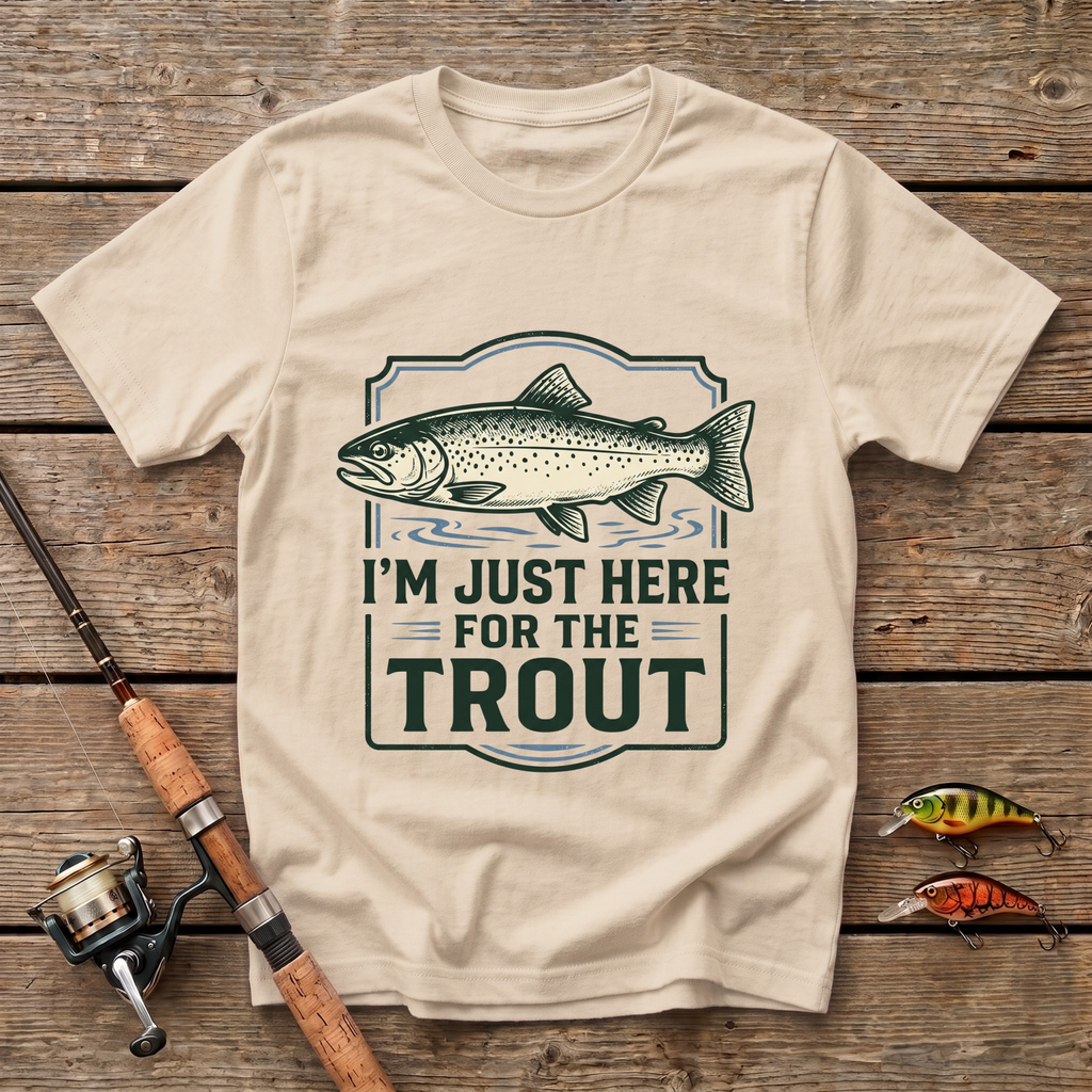 I'm Just here For The Trout T-Shirt