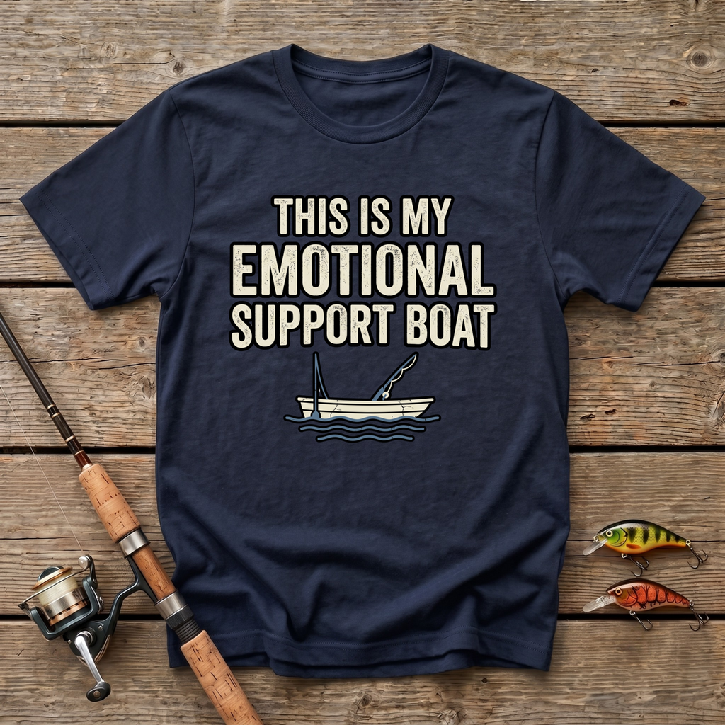 Emotional Support Boat T-Shirt