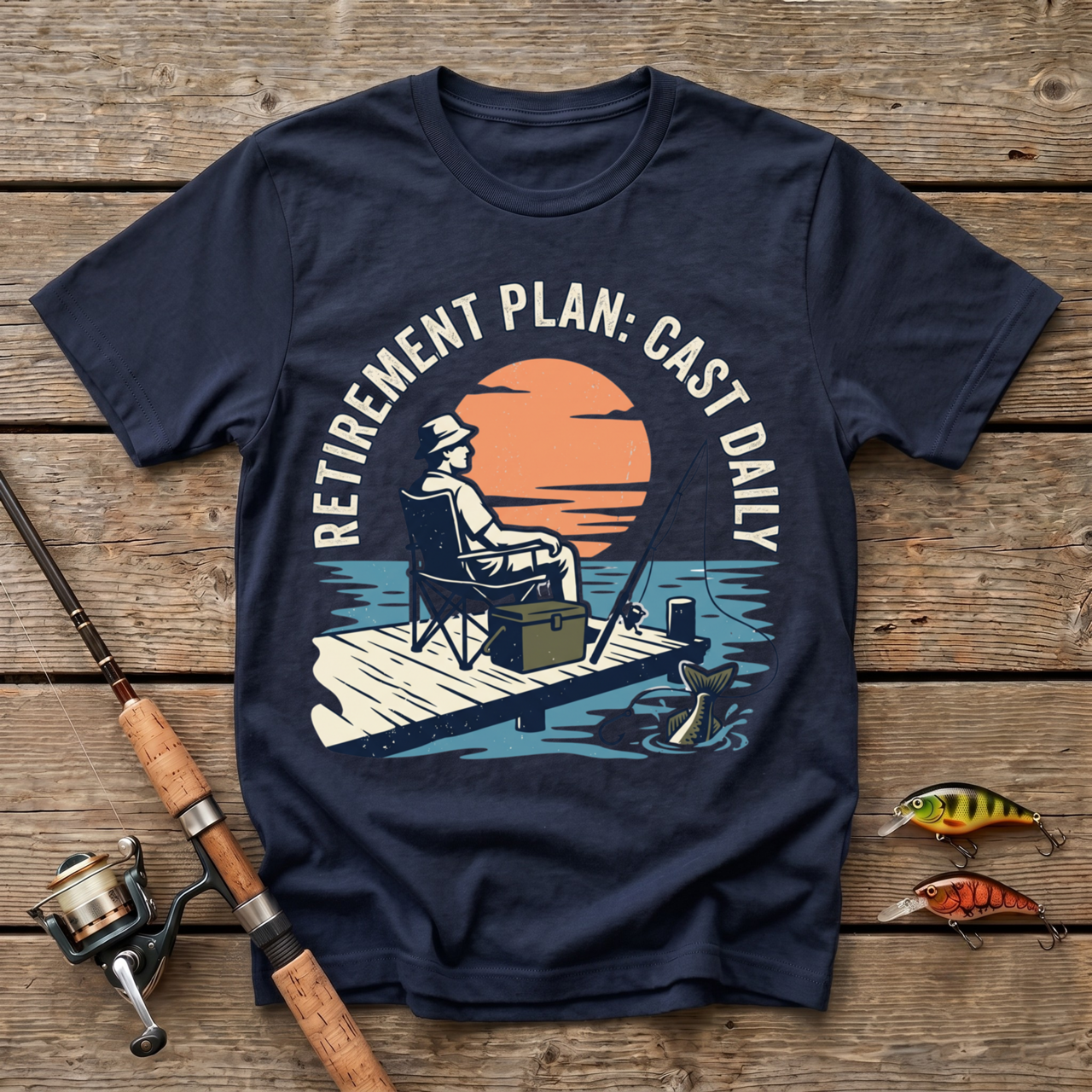 Retirement Plan: Cast Daily T-Shirt