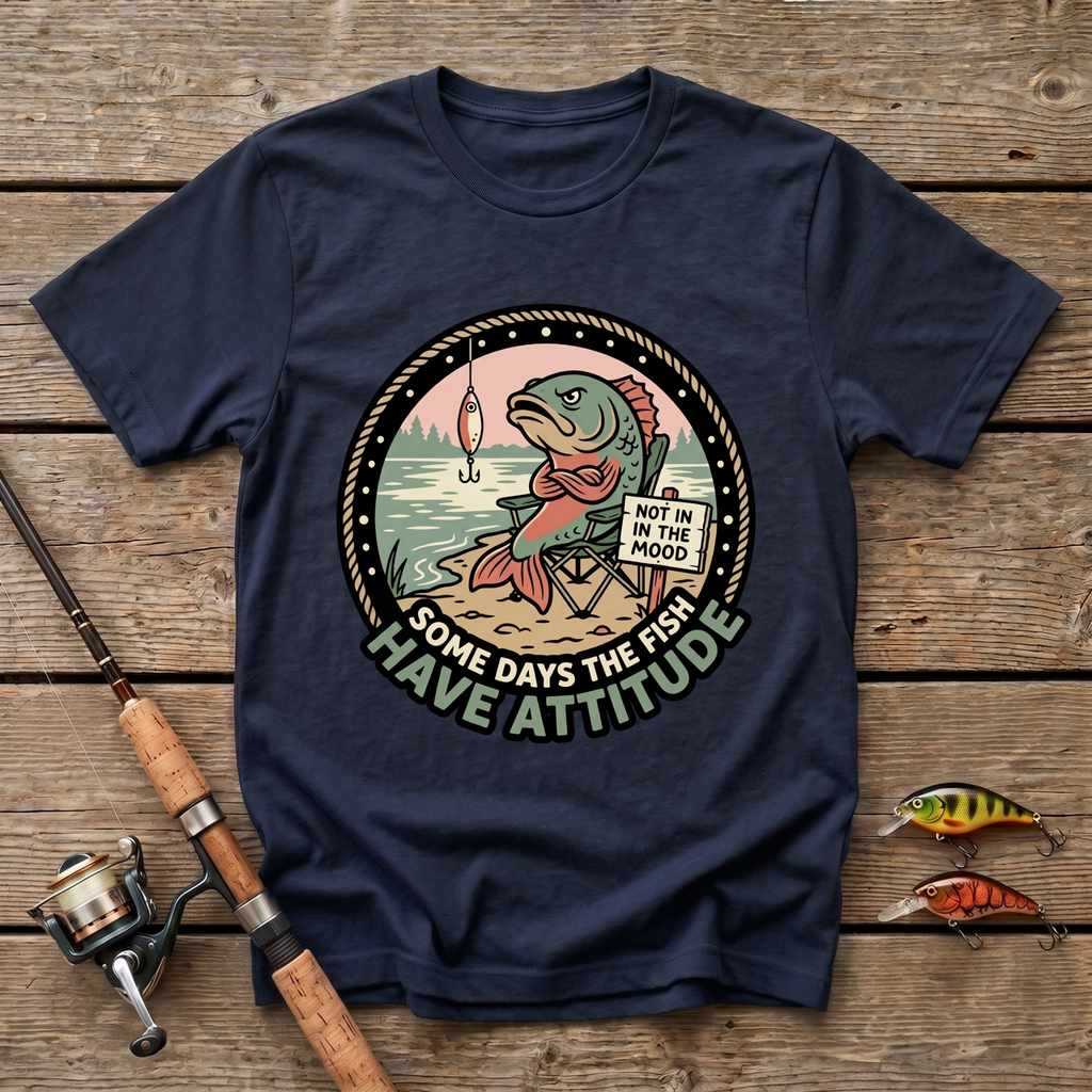 Some Days The Fish Have Attitude T-Shirt
