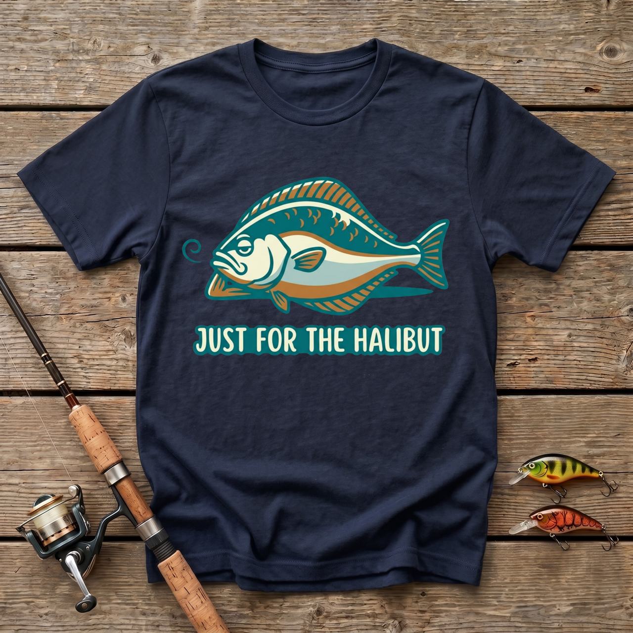 Just For The Halibut T-Shirt