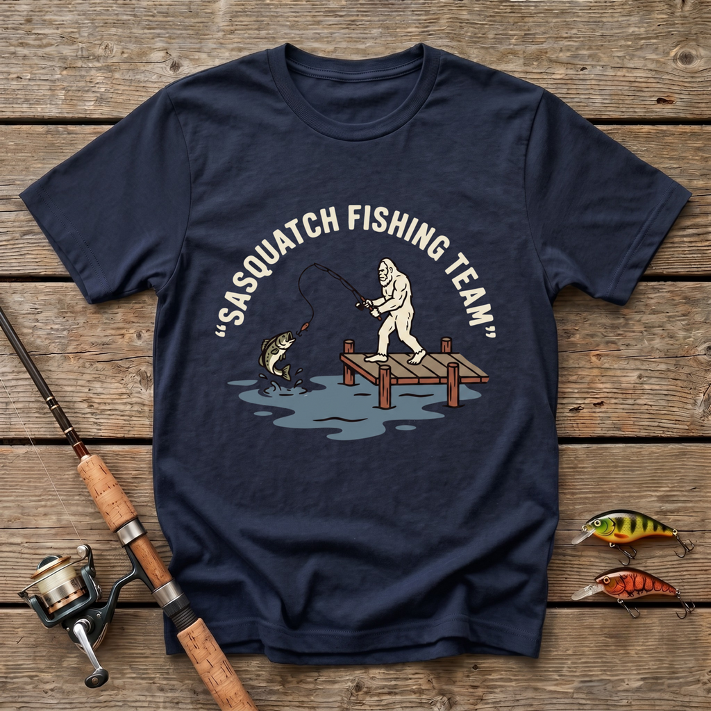 Sasquatch Fishing Team T-Shirt