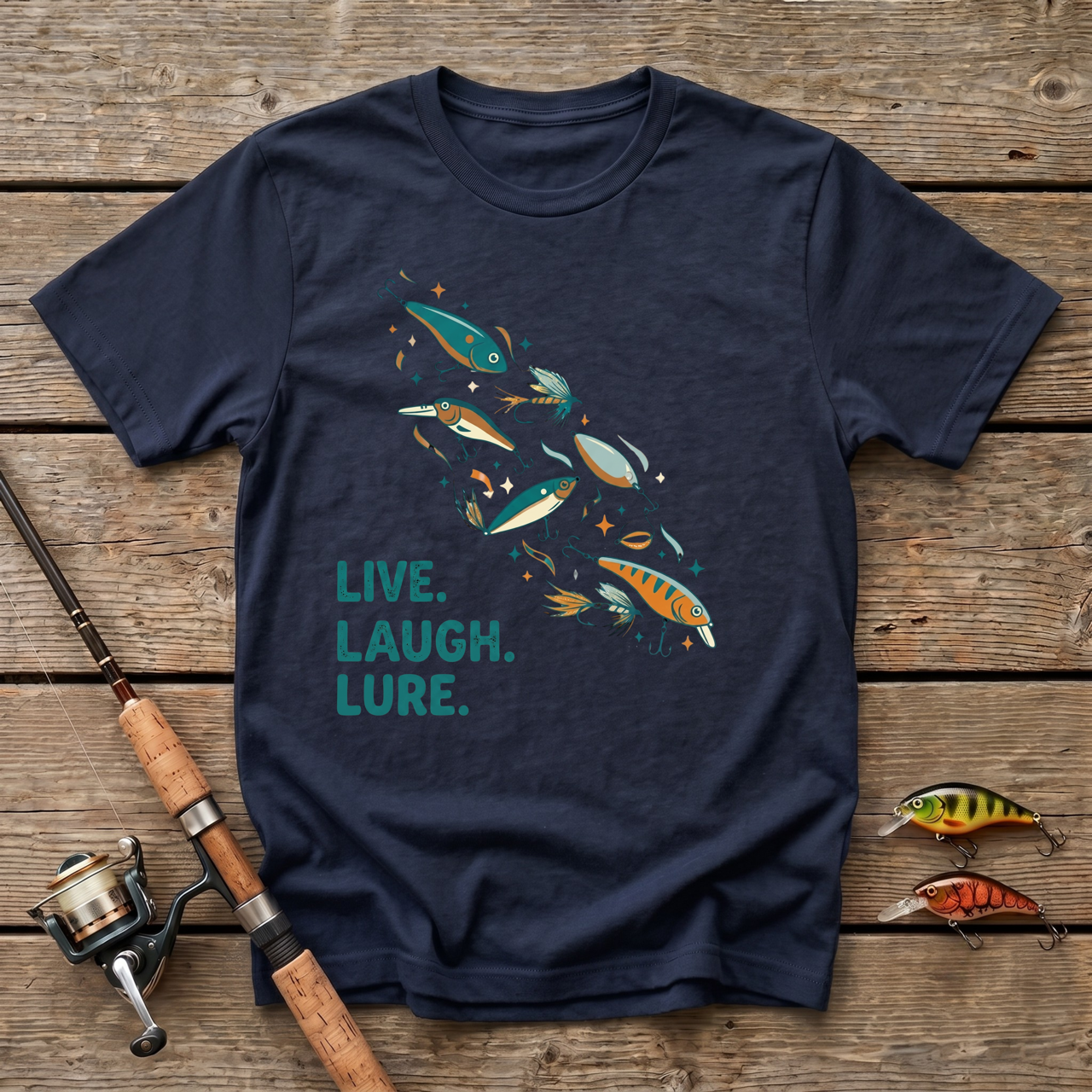 Live. Laugh. Lure T-Shirt