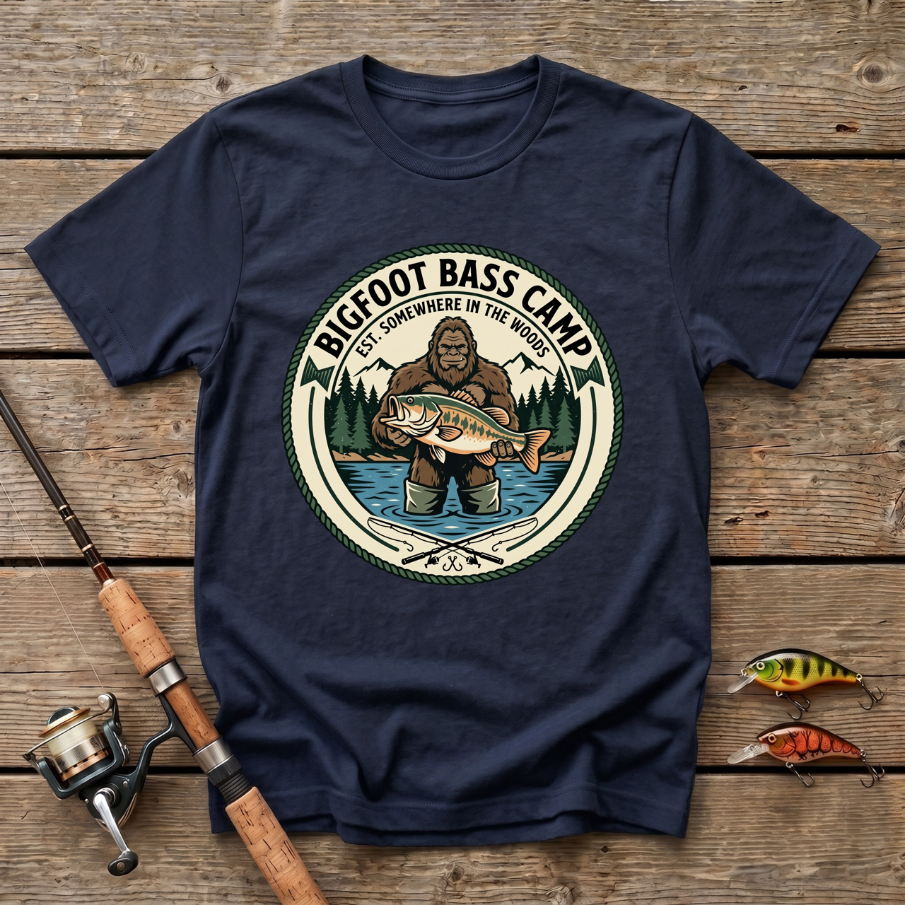 Bigfoot Bass Camp T-Shirt