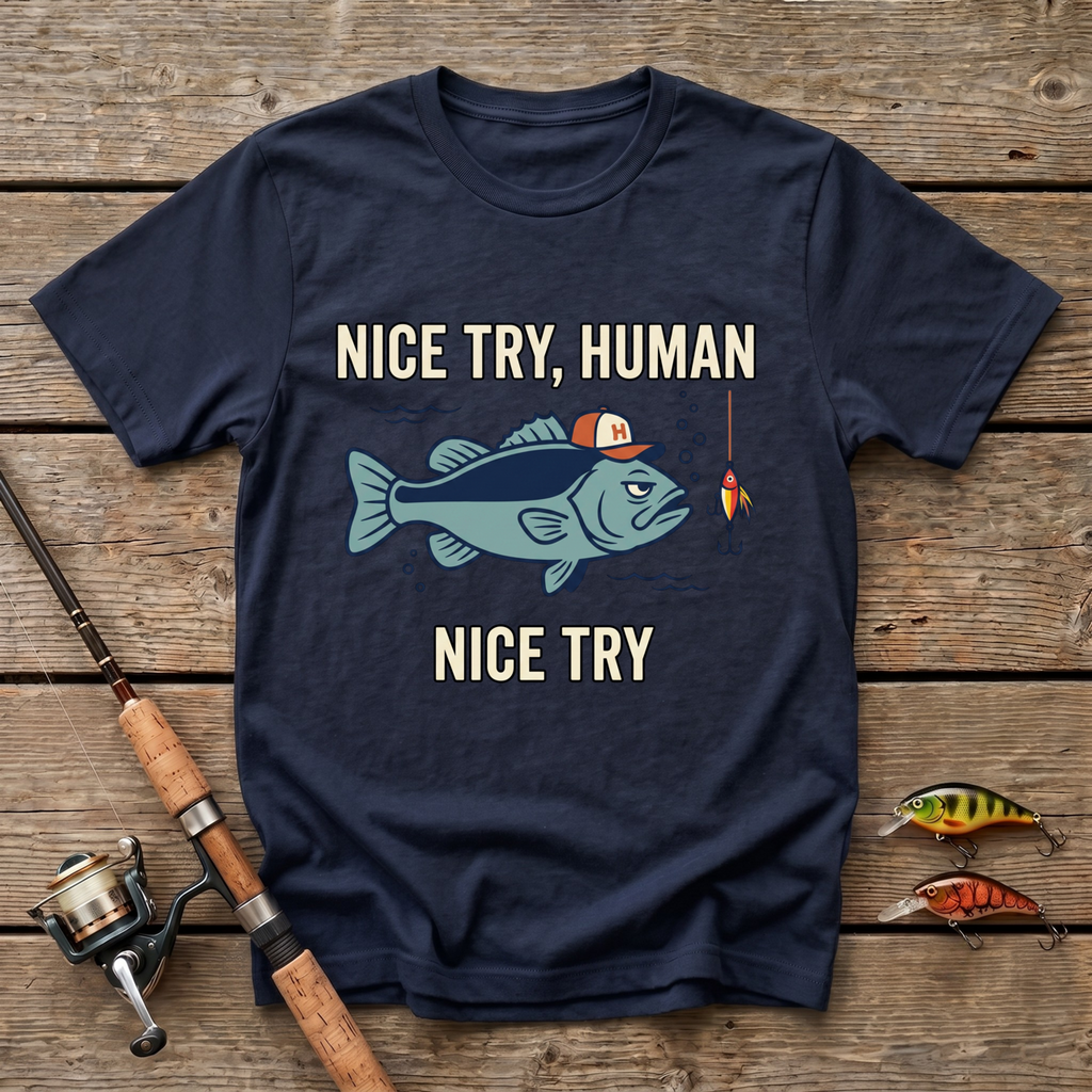 Nice Try, Human T-Shirt