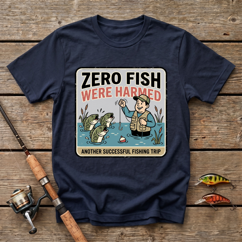 Zero Fish Were Harmed T-Shirt