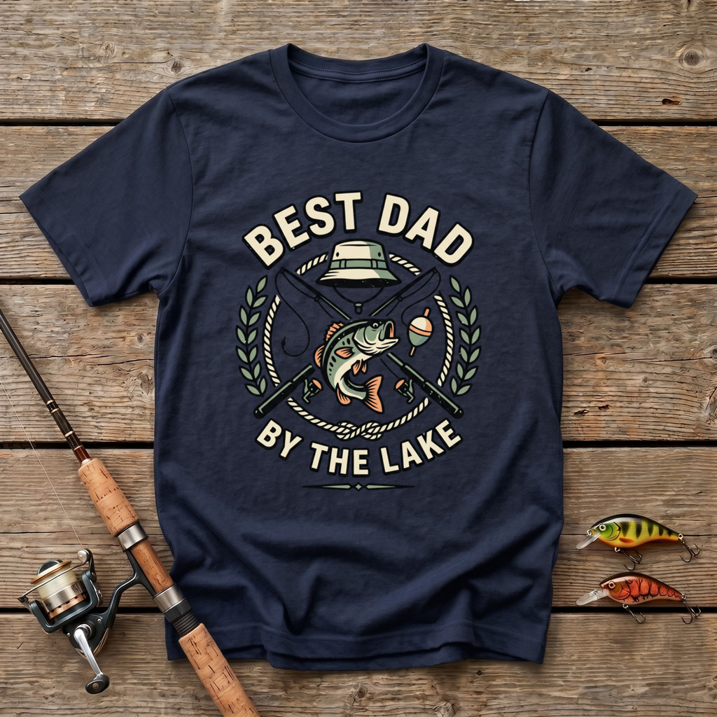 Best Dad By The Lake T-Shirt