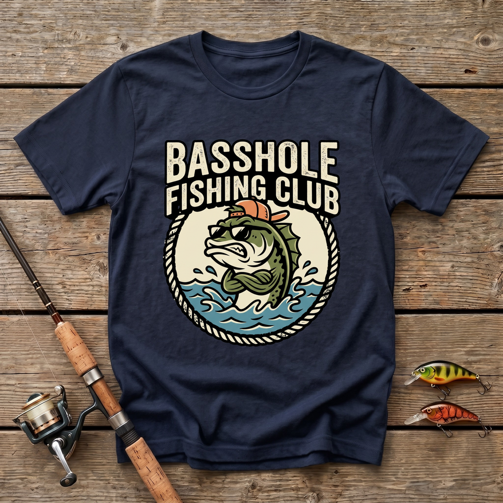 Basshole Fishing Club T-Shirt