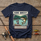 Side Quest - I'd Rather Be Fishing T-Shirt