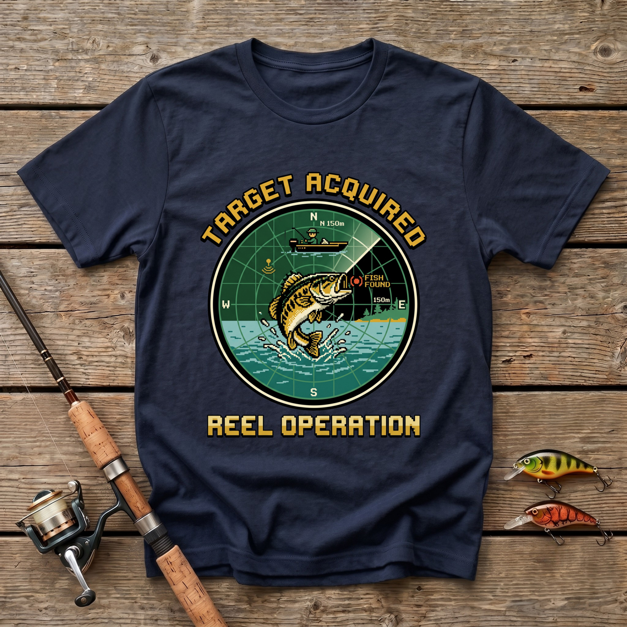 Target Acquired, Reel Operation T-Shirt