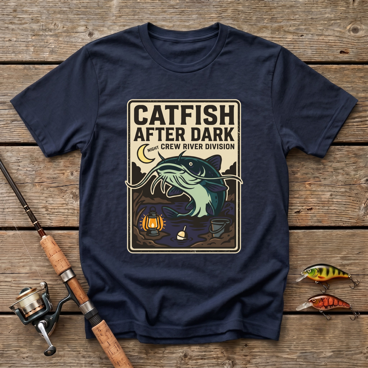 Catfish After Dark T-Shirt