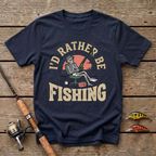 Id Rather Be Fishing T-Shirt