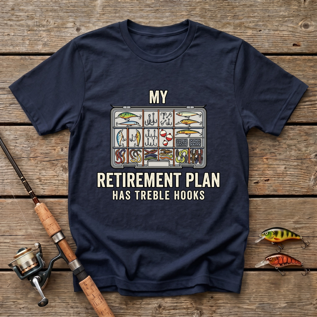 Retirement Plan Has Hooks T-Shirt