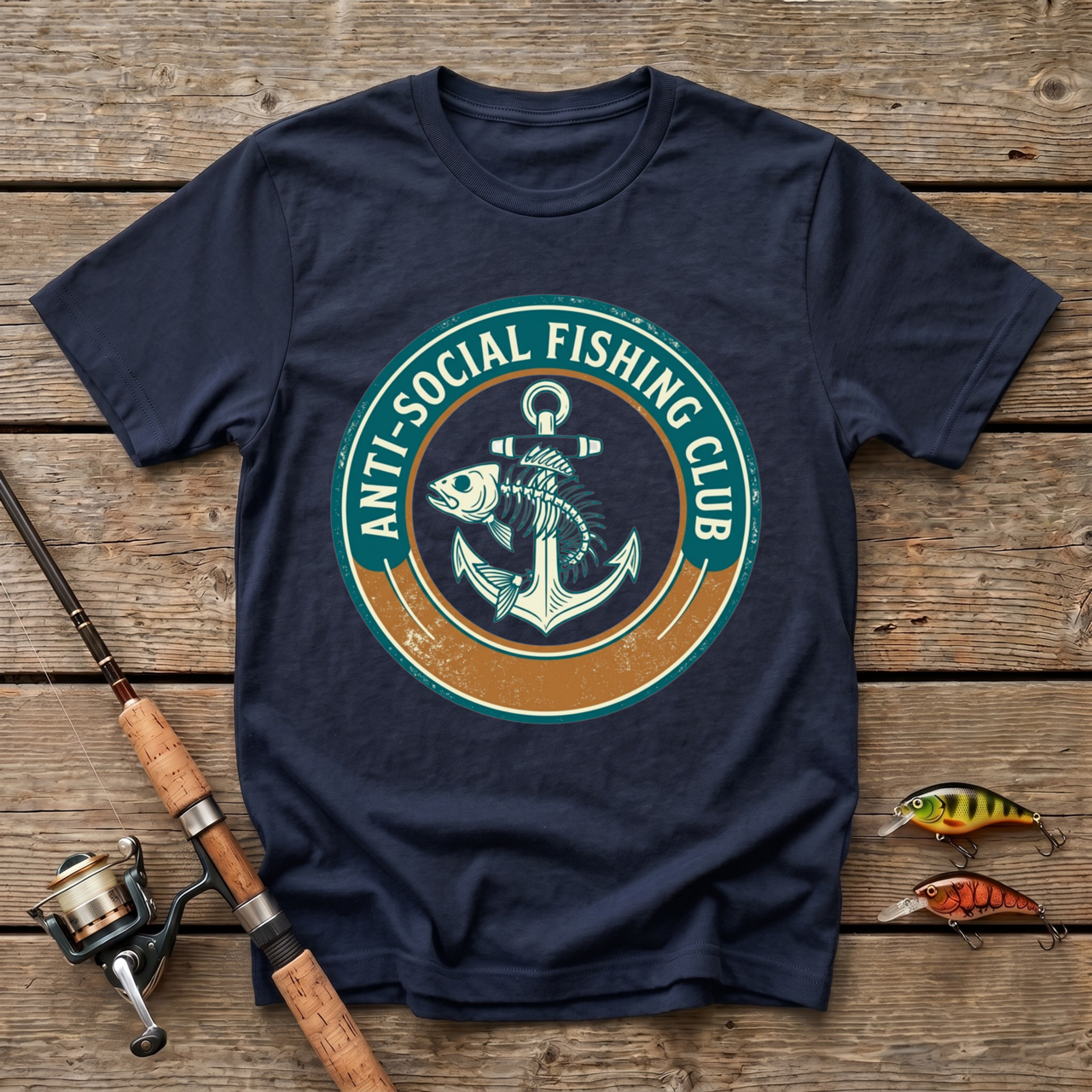 Anti Social Fishing T-Shirt