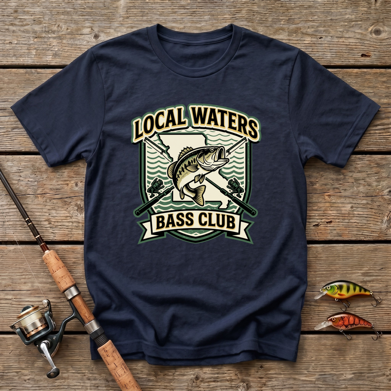 Local Waters Bass Club T-Shirt
