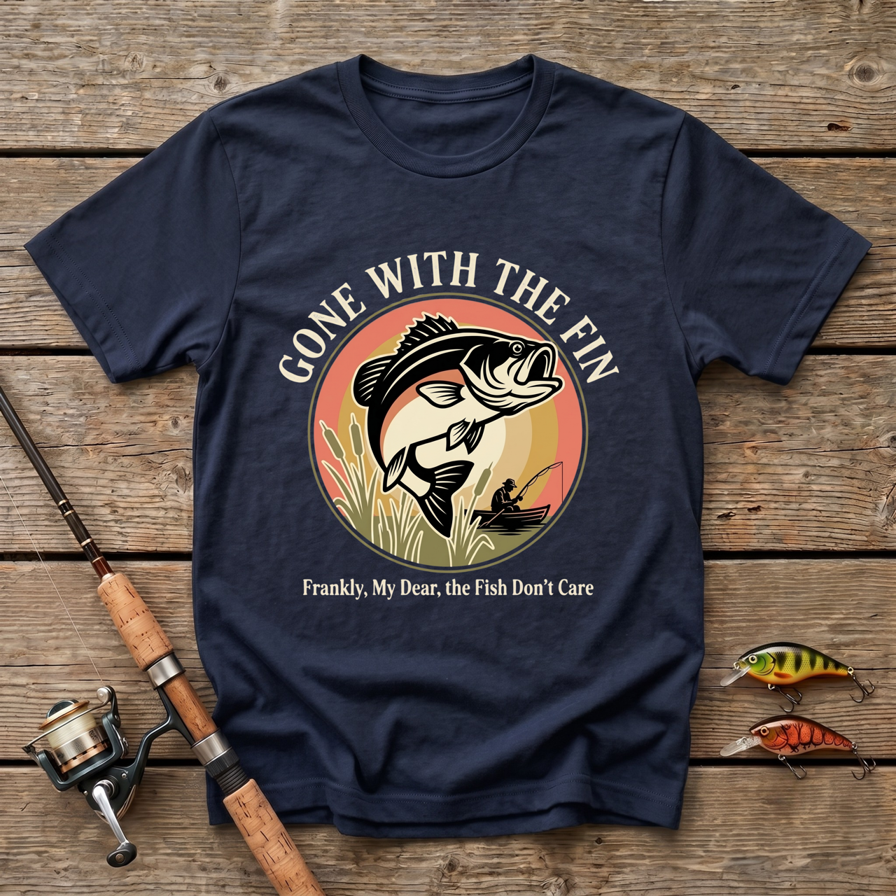 Gone With The Fin T-Shirt