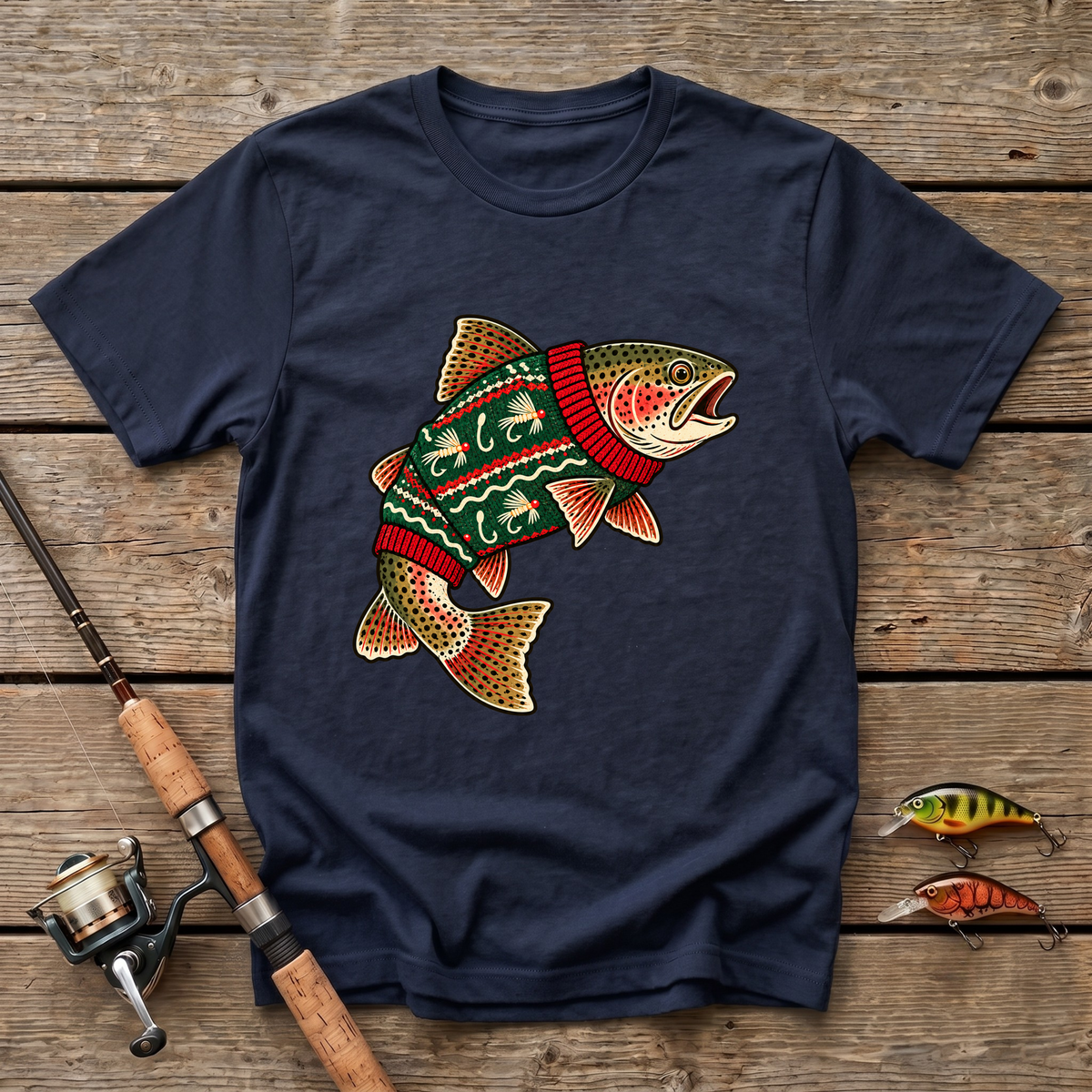 Trout Sweater T-Shirt