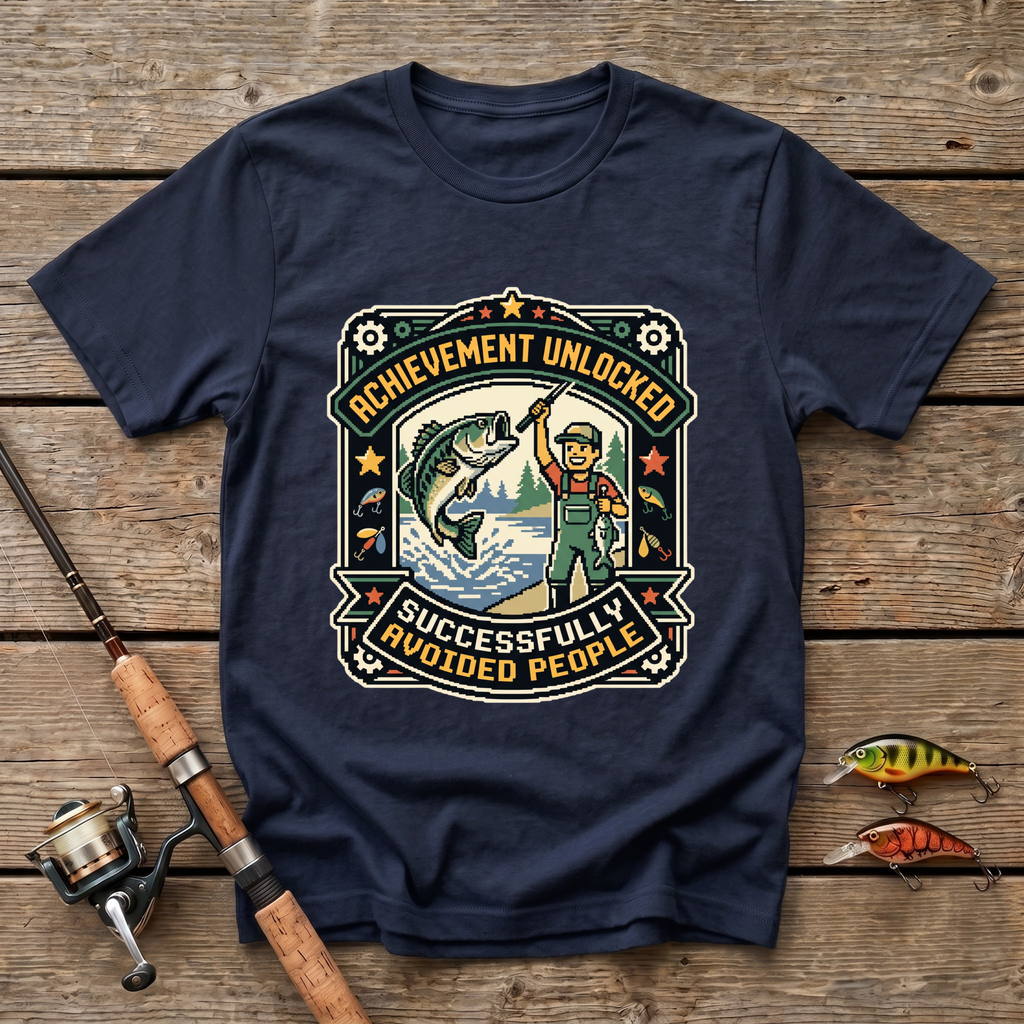 Achievement Unlocked: Successfully Avoided People T-Shirt