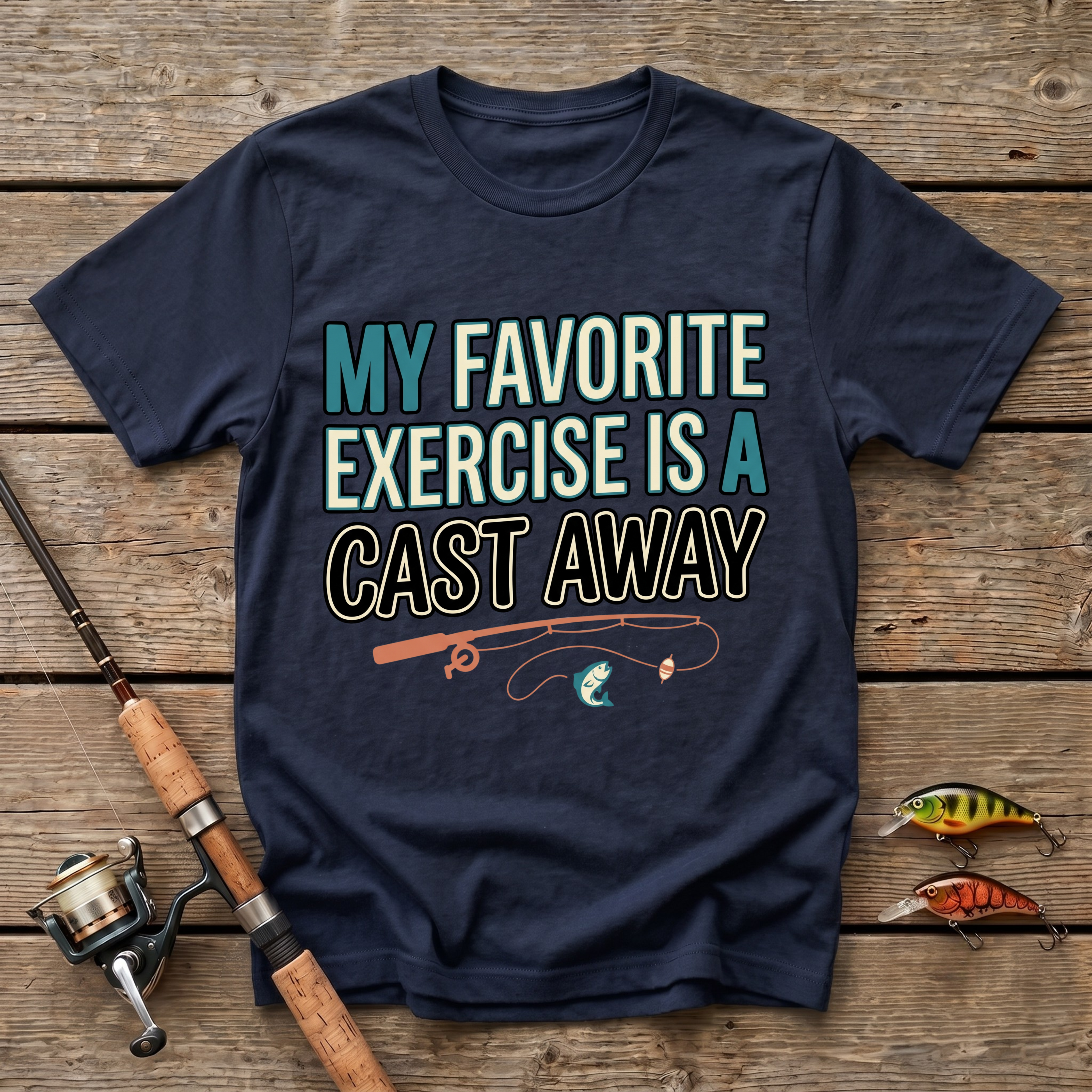 My Favorite Excercise Is A Cast Away T-Shirt