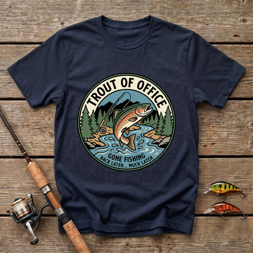 Trout Of Office T-Shirt
