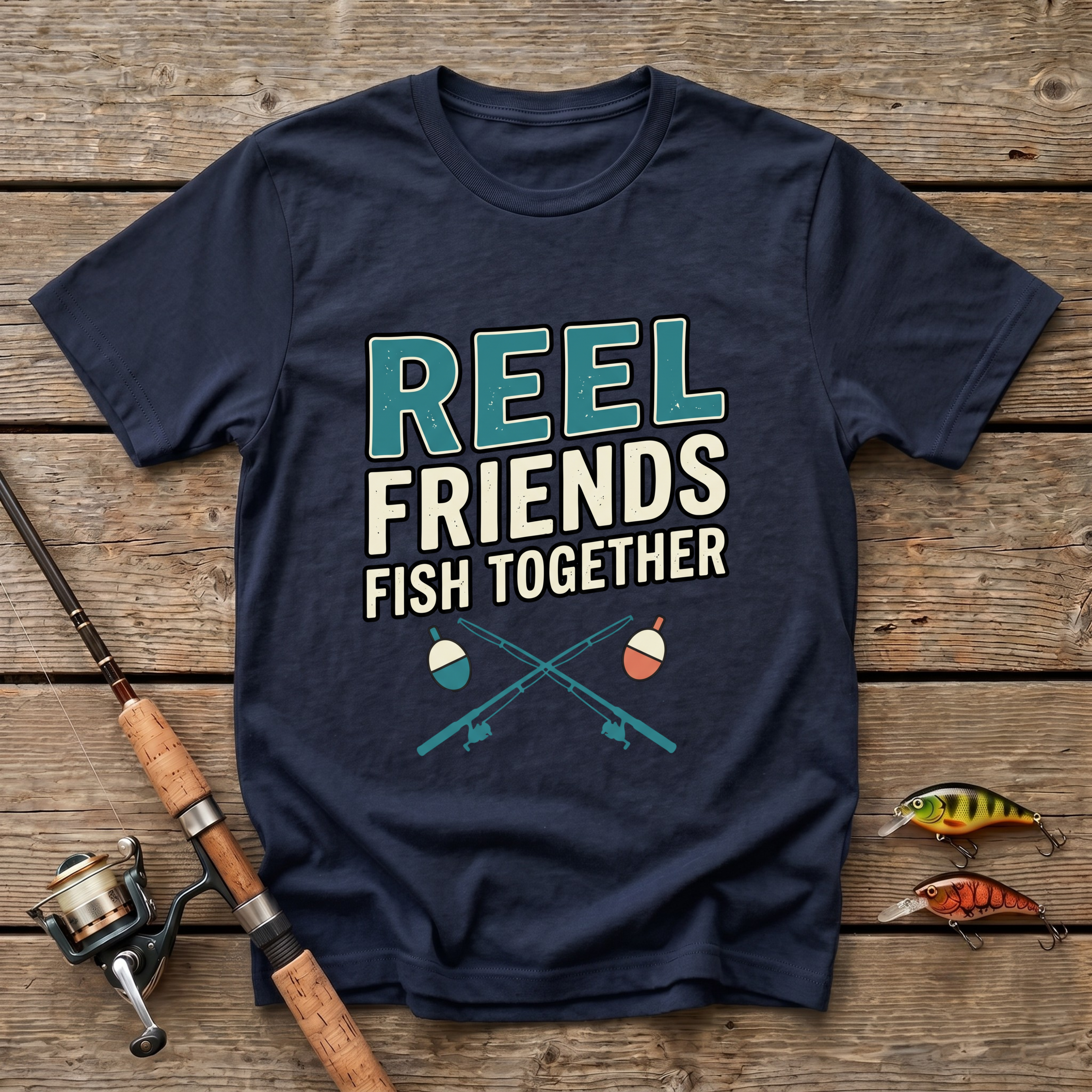 Reel Friends Fish Together T-Shirt
