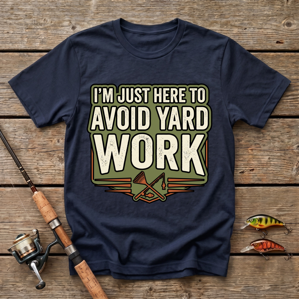 I'm Just Here To Avoid Yard Work T-Shirt