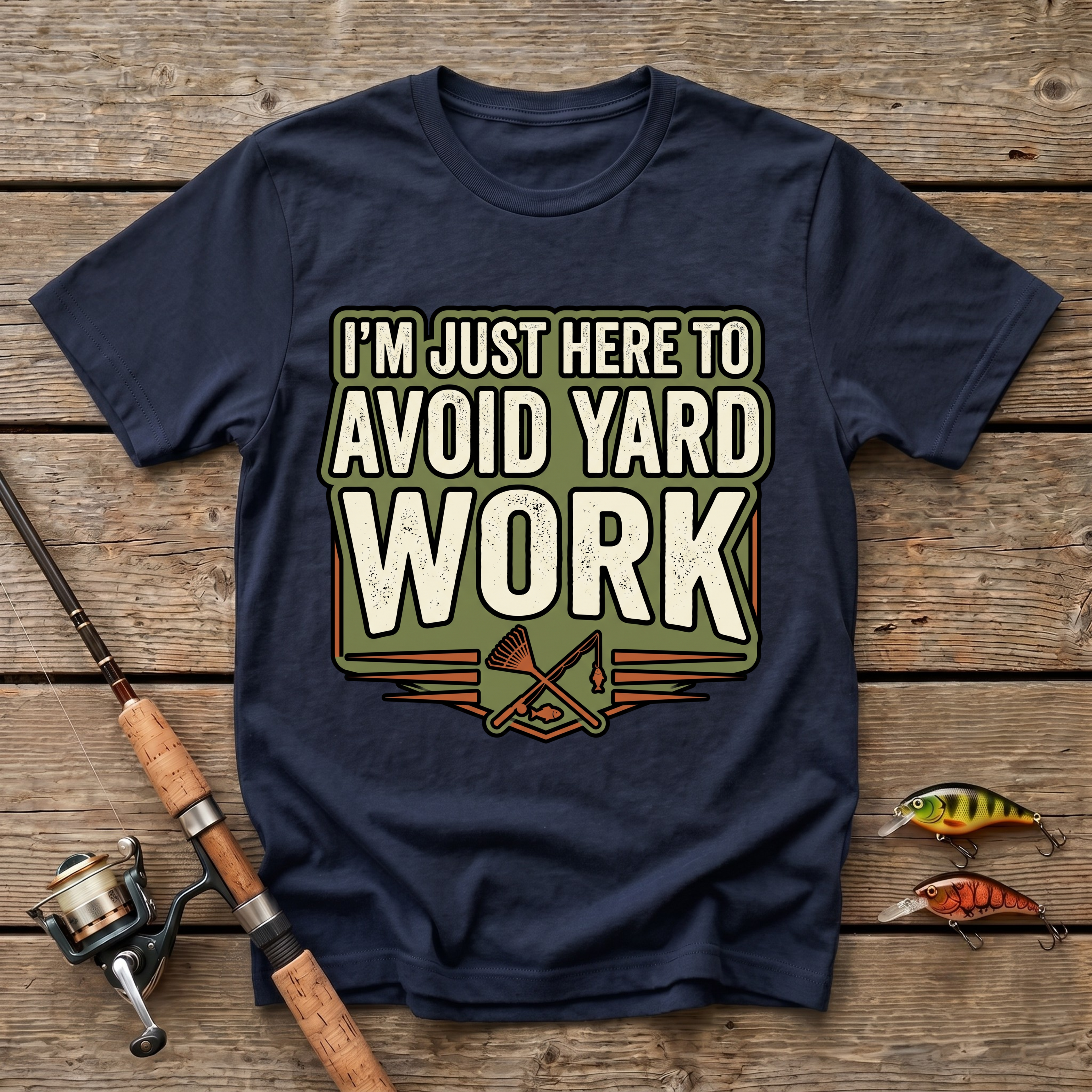 I'm Just Here To Avoid Yard Work T-Shirt