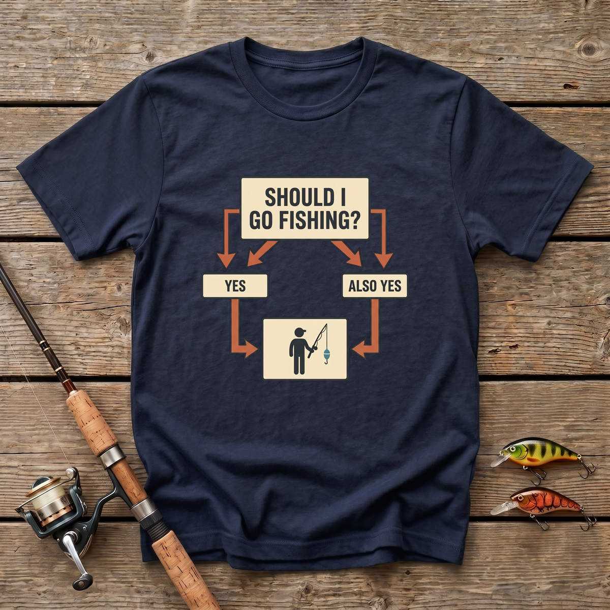 Should I Fish T-Shirt