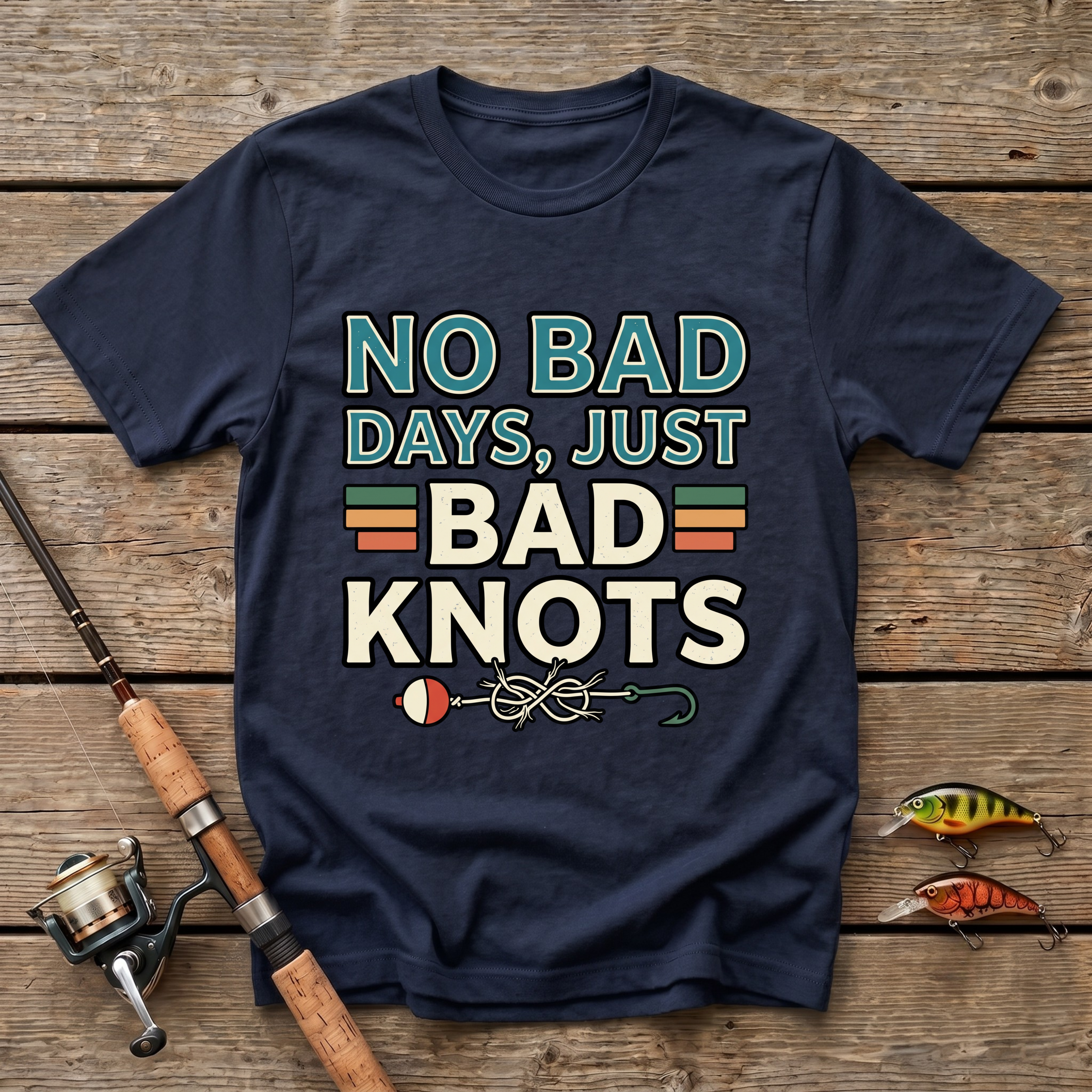 No Bad Days, Just Bad Knots T-Shirt
