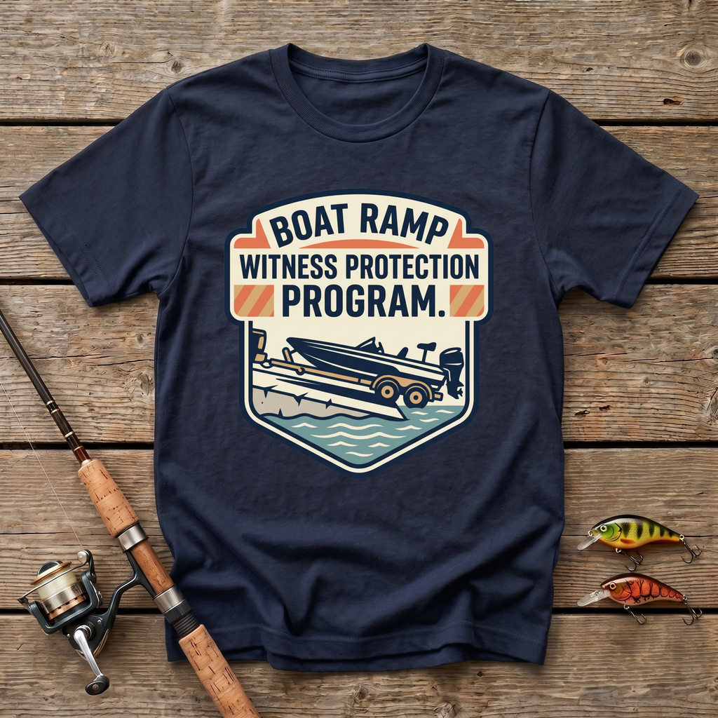 Boat Ramp Witness Protection T-Shirt
