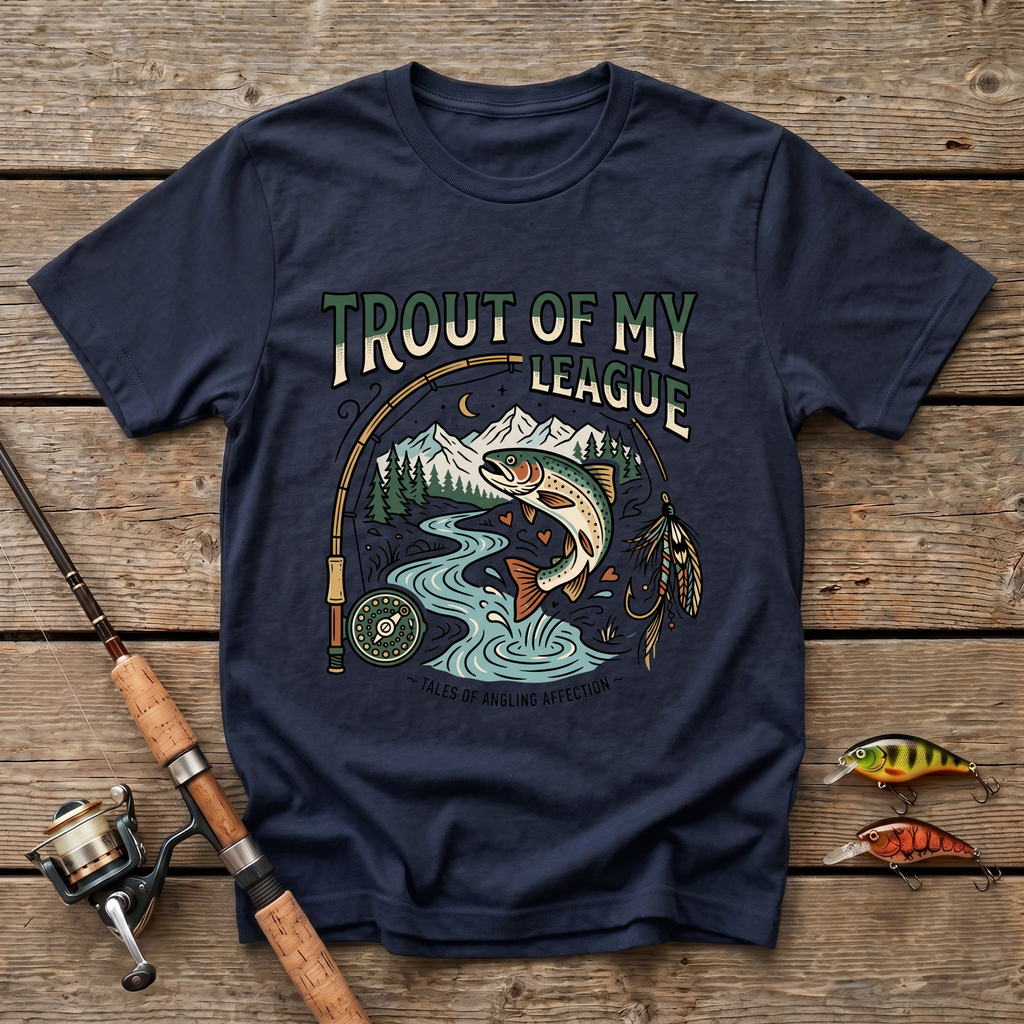 Trout Of My League T-Shirt